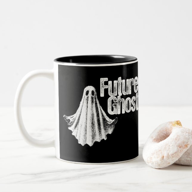 Tasse 2 Couleurs Future Ghost (Avec donut)