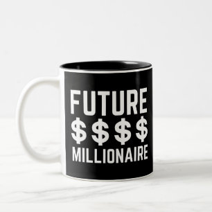 Tasse 2 Couleurs Future Millionaire
