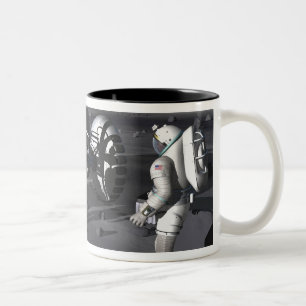 Tasse 2 Couleurs Futures missions d'exploration spatiale