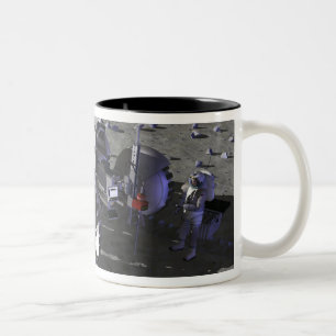 Tasse 2 Couleurs Futures missions d'exploration spatiale 10