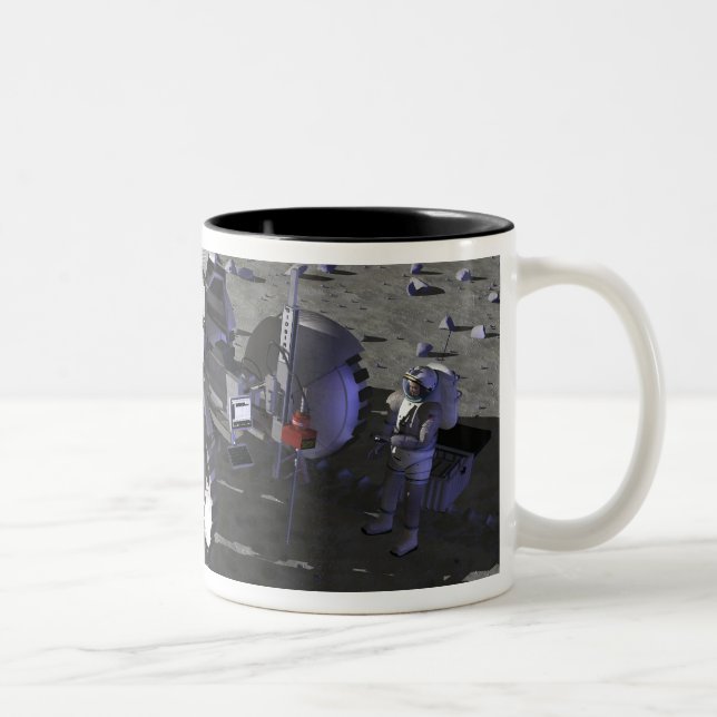 Tasse 2 Couleurs Futures missions d'exploration spatiale 10 (Droit)