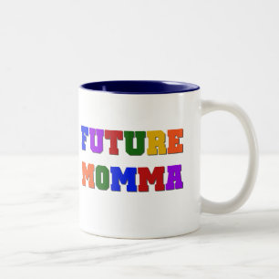 Tasse 2 Couleurs Futurs tee-shirts et cadeaux Momma