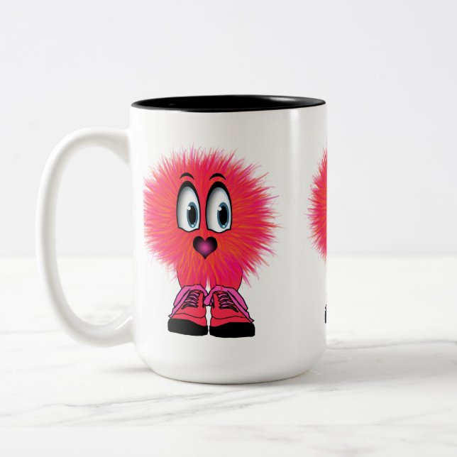 Tasse 2 Couleurs Fuzzy chaud (Gauche)