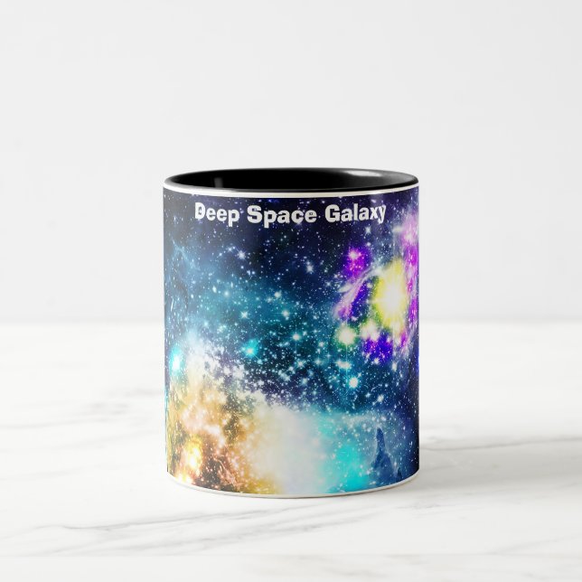 Tasse 2 Couleurs Galaxie de l'espace lointain (Centre)