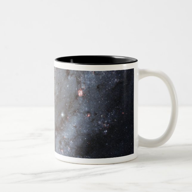 Tasse 2 Couleurs Galaxie spirale M74 (Droit)