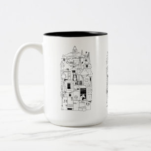 Tasse 2 Couleurs galena illinois collage