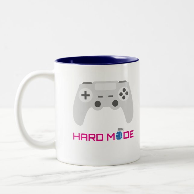 Tasse 2 Couleurs Gaming Controller Hard Mode (Gauche)