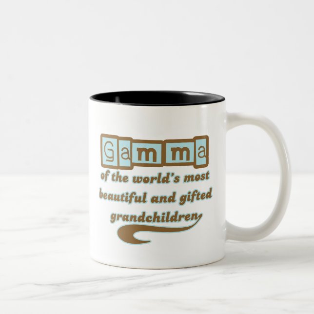 Tasse 2 Couleurs Gamma des petits-enfants doués (Droit)