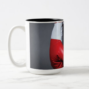 Tasse 2 Couleurs gants de boxe