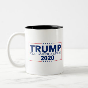 Tasse 2 Couleurs Garder l'Amérique grande élection 2020 Donald Trum