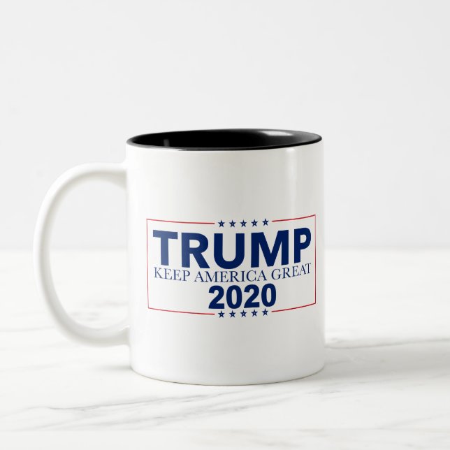 Tasse 2 Couleurs Garder l'Amérique grande élection 2020 Donald Trum (Gauche)