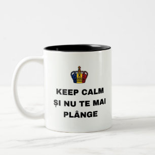 TASSE 2 COULEURS GARDEZ CALME ET ARRETEZ DE PLAIRE