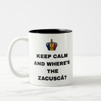 TASSE 2 COULEURS GARDEZ CALME ET OÙ EST LA ZACUSCĂ?
