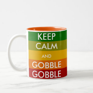 Tasse 2 Couleurs GARDEZ SON CALME et GLOUGLOUTEZ