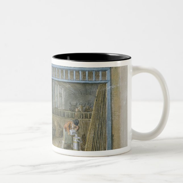 Tasse 2 Couleurs Gardien de vache, 1825 (Droit)