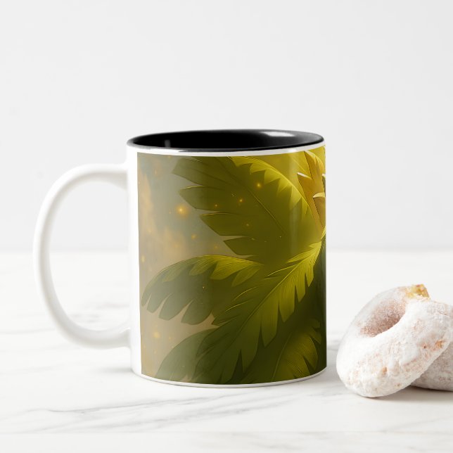 Tasse 2 Couleurs Gardien radiant des ruines antiques (Avec donut)