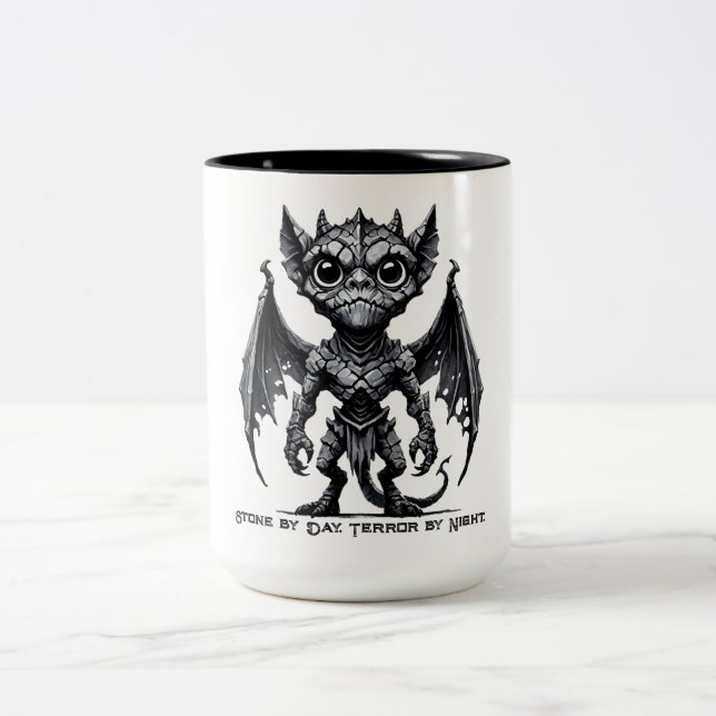 Tasse 2 Couleurs Gargoyle Demon (Centre)