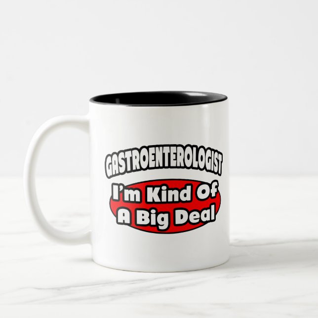 Tasse 2 Couleurs Gastroentérologue...Big Deal (Gauche)