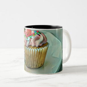 Tasse 2 Couleurs Gâteau à la crème glacée