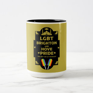 Tasse 2 Couleurs Gay pride Brighton
