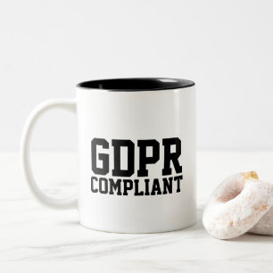 Tasse 2 Couleurs GDPR conforme