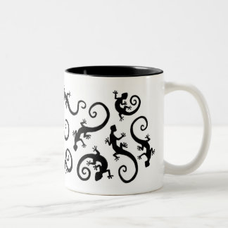 Tasse 2 Couleurs geckos_bk/wh_mug