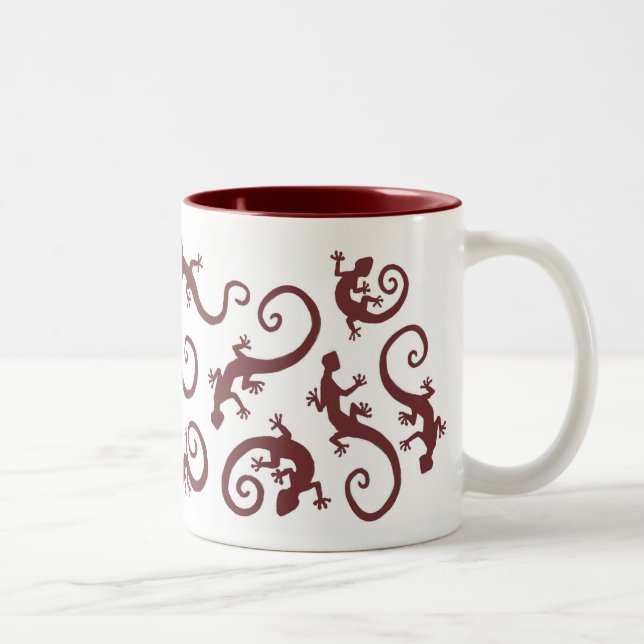 Tasse 2 Couleurs geckos_burgandy_mug (Droit)