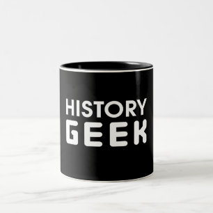 Tasse 2 Couleurs Geek d'histoire
