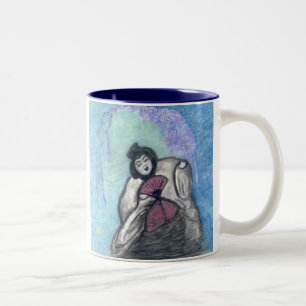Tasse 2 Couleurs Geisha de fanage