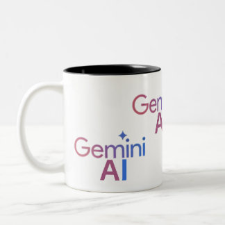 Tasse 2 Couleurs gemini de café AI