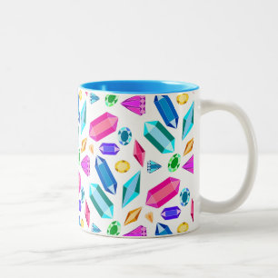 Tasse 2 Couleurs Gems arc-en-ciel