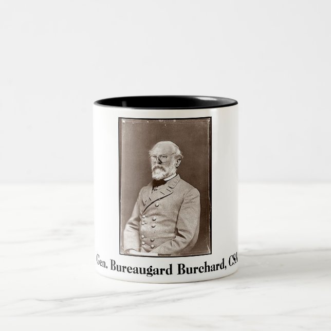 Tasse 2 Couleurs Gen. Bureaugard Burchard, CSA, Gen. Bureaugard… (Centre)