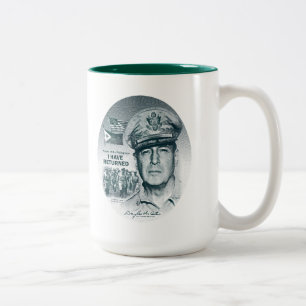 Tasse 2 Couleurs Gen. MacArthur I sont retournés (la copie