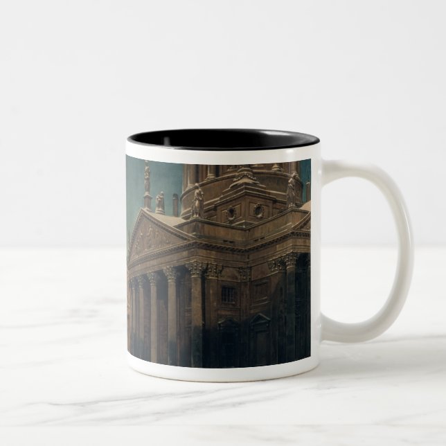 Tasse 2 Couleurs Gendarmenmarkt en hiver, 1857 (Droit)