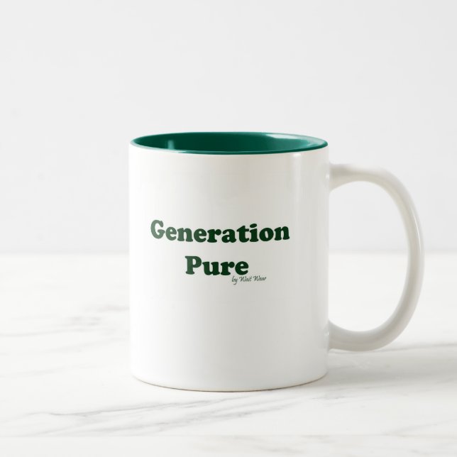 Tasse 2 Couleurs Génération pure (Droit)