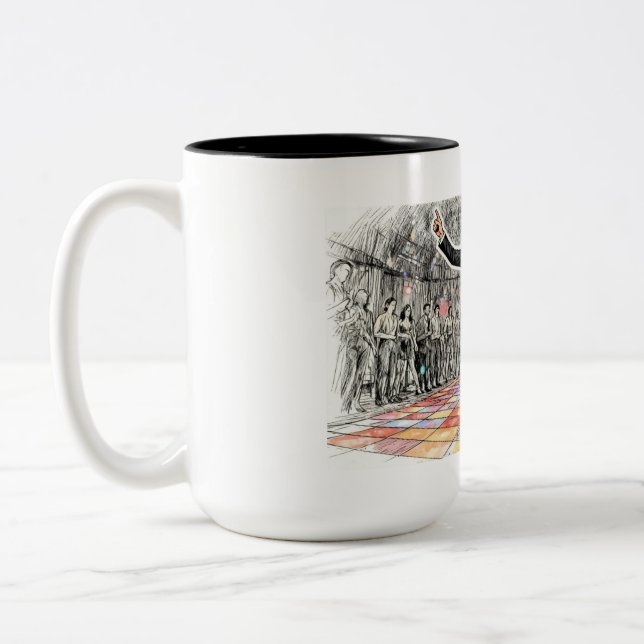 Tasse 2 Couleurs George Hamilton (Resident evil épidémie) (Gauche)