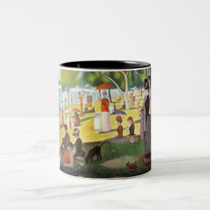 Tasse 2 Couleurs Georges Seurat Un dimanche après-midi de beaux-art