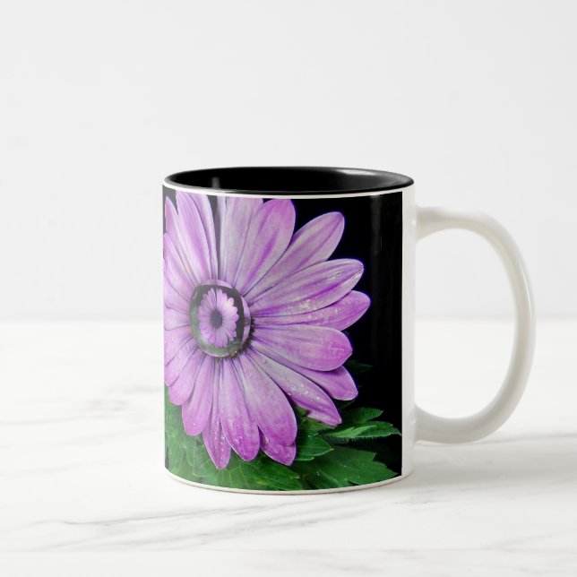 Tasse 2 Couleurs Gerbera magnifique (Droit)