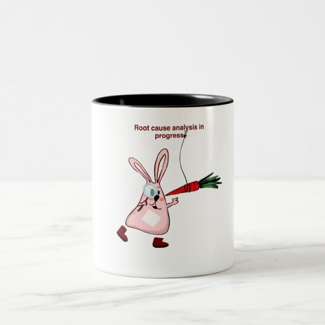 Tasse 2 Couleurs Gestionnaire de risques en action  (Centre)