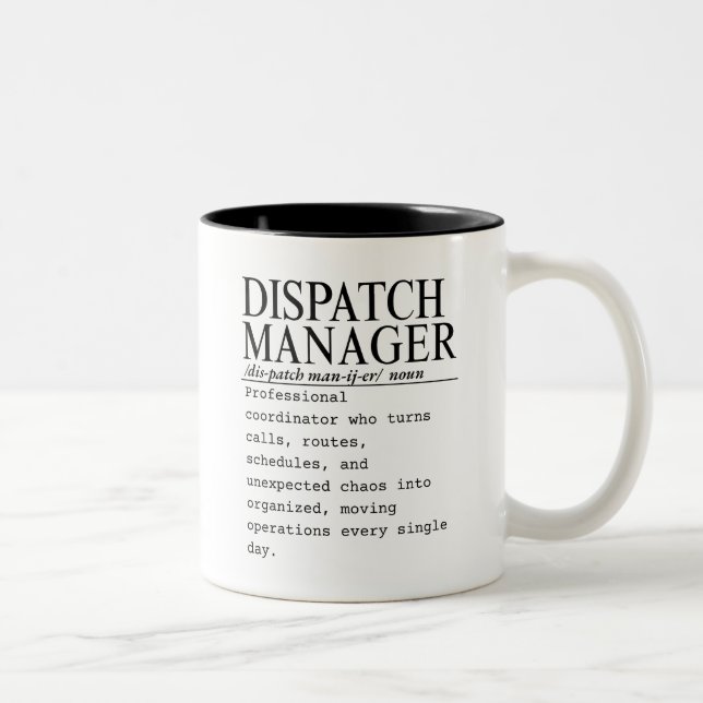 Tasse 2 Couleurs Gestionnaire d'expédition (Droit)