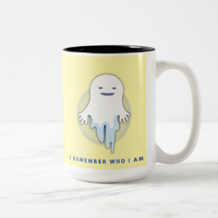 Tasse 2 Couleurs Ghost mignon - Je Me Souviens Qui Je Suis Cadeau