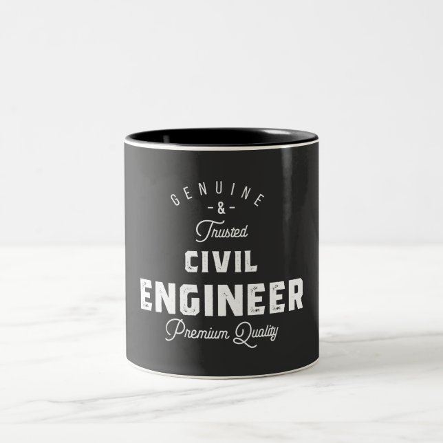 Tasse 2 Couleurs Gift for Civil Engineer (Centre)