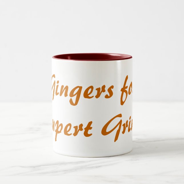 Tasse 2 Couleurs Gingembres pour Rupert Grint ! (Centre)