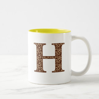 Tasse 2 Couleurs girafe-h