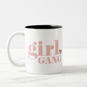 Tasse 2 Couleurs Girl Gang Types d'amis Groupes Lady Friendships