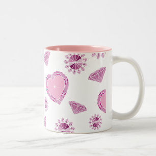 Tasse 2 Couleurs Girlie Bling