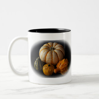 Tasse 2 Couleurs Gîtes d'automne et citrouille
