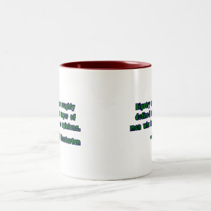 Tasse 2 Couleurs GK Chesterton & Bigoterie