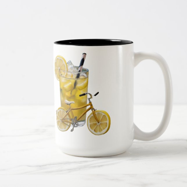 Tasse 2 Couleurs Glace citron (Droit)