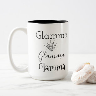 Tasse 2 Couleurs Glamma Diamond Moderne tendance